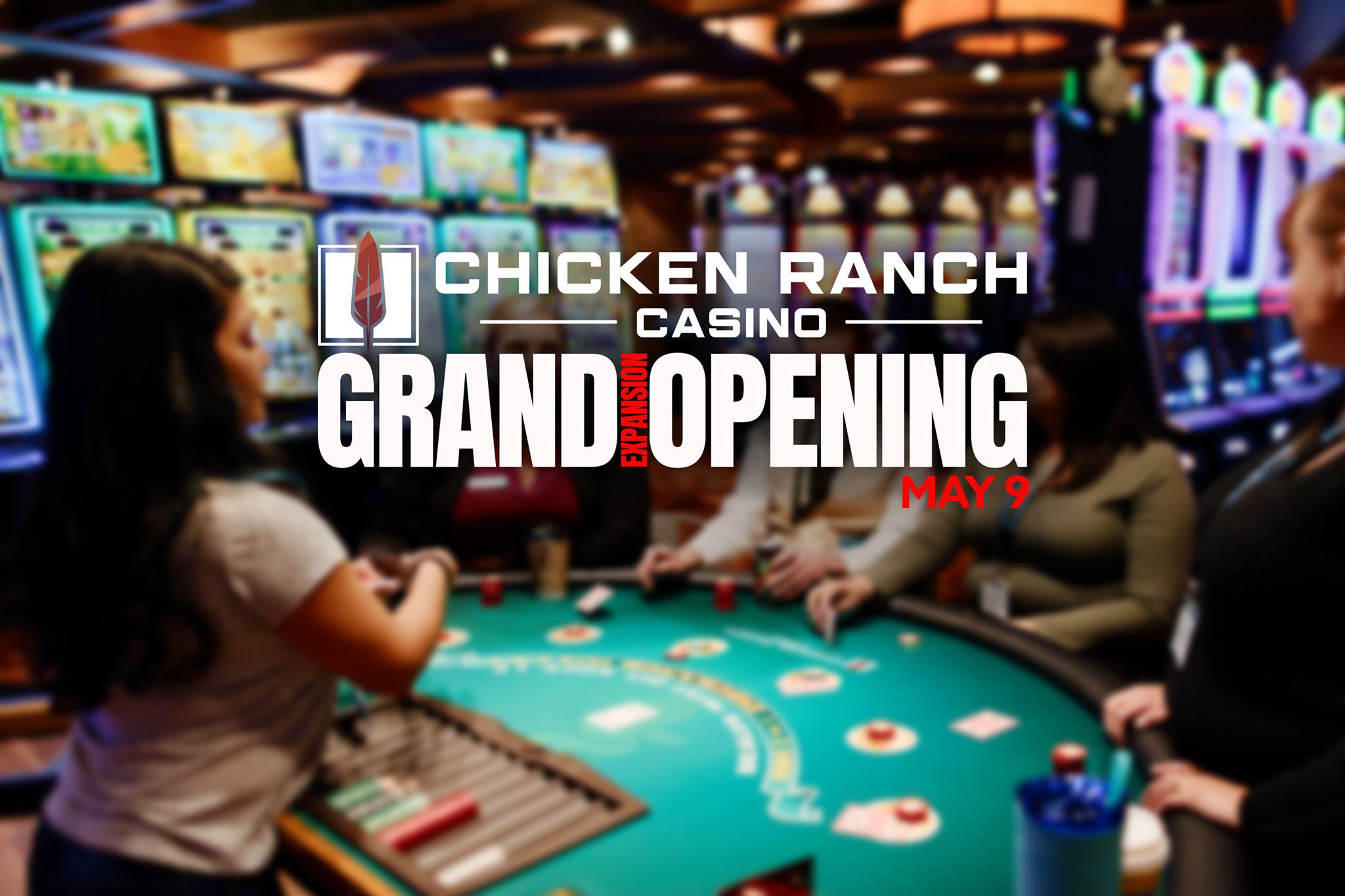 Chicken Ranch Casino Expands Gaming Floor…